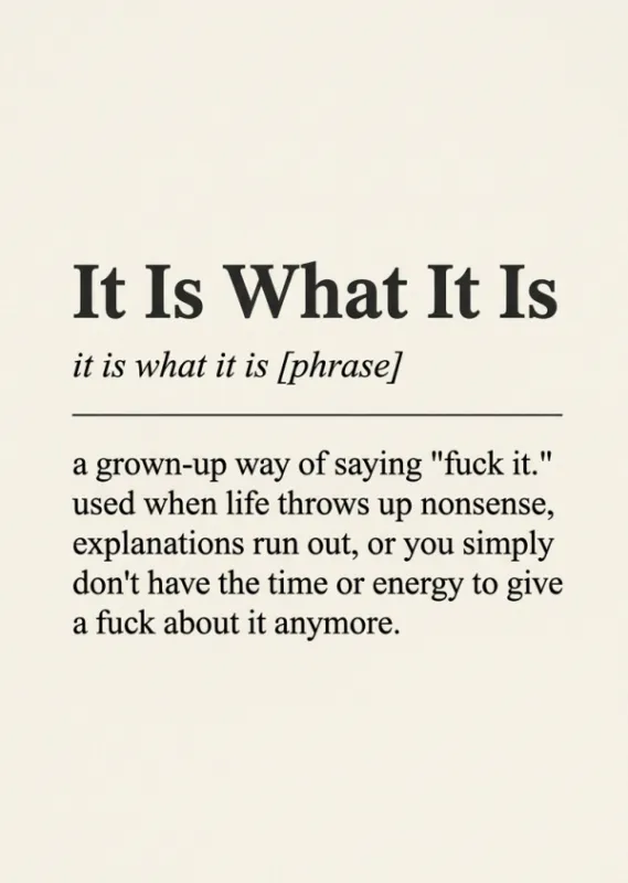 Minimalist abstract ink lines poster