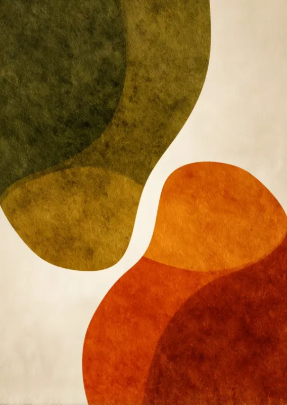 Minimal abstract poster